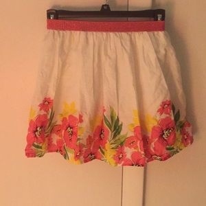 Floral skirt